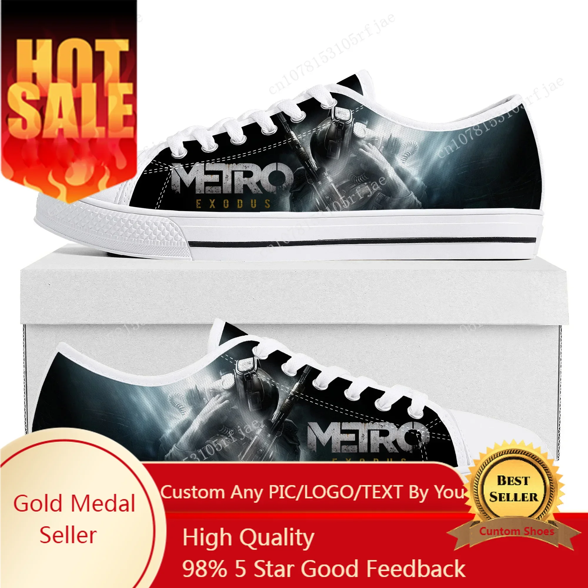 Metro Exodus Low Top Sneakers  - đánh giá và giá Men Shoes Metro