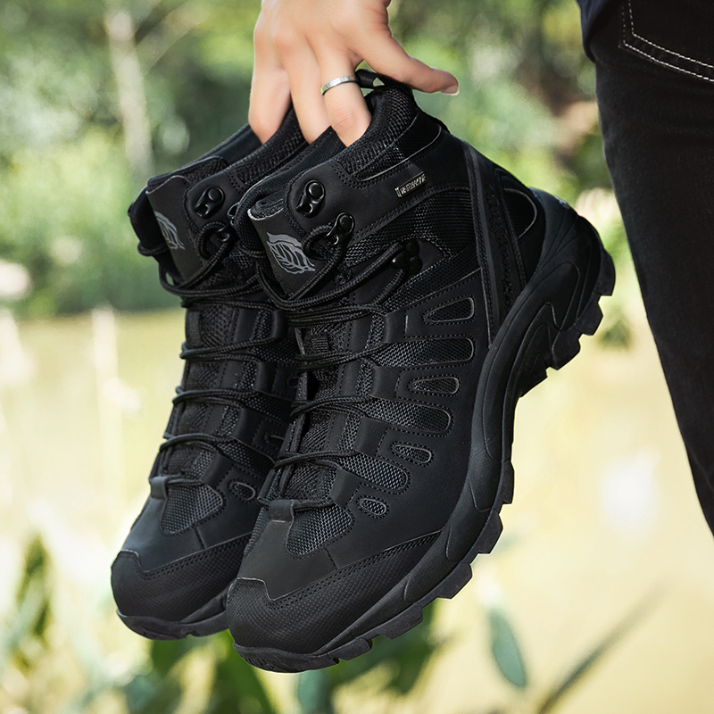 Men Tactical Boots Outdoor Wat - đánh giá và giá Men'S Shoes For Work
