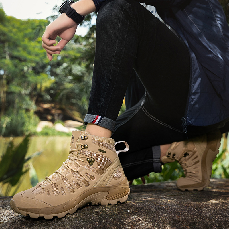 Men Tactical Boots Outdoor Wat - đánh giá và giá Men'S Shoes For Work