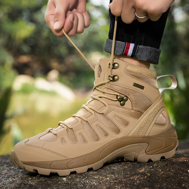 Men Tactical Boots Outdoor Wat - đánh giá và giá Men'S Shoes For Work