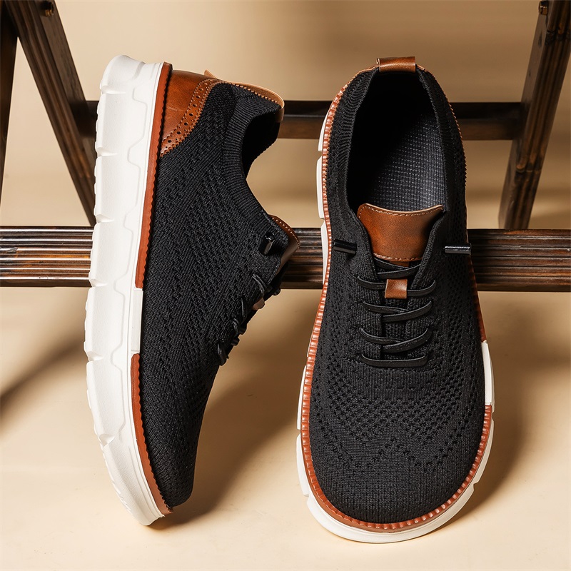 Men Wide Toe Knit Dress Shoes  - đánh giá và giá Men'S Shoes Brogues