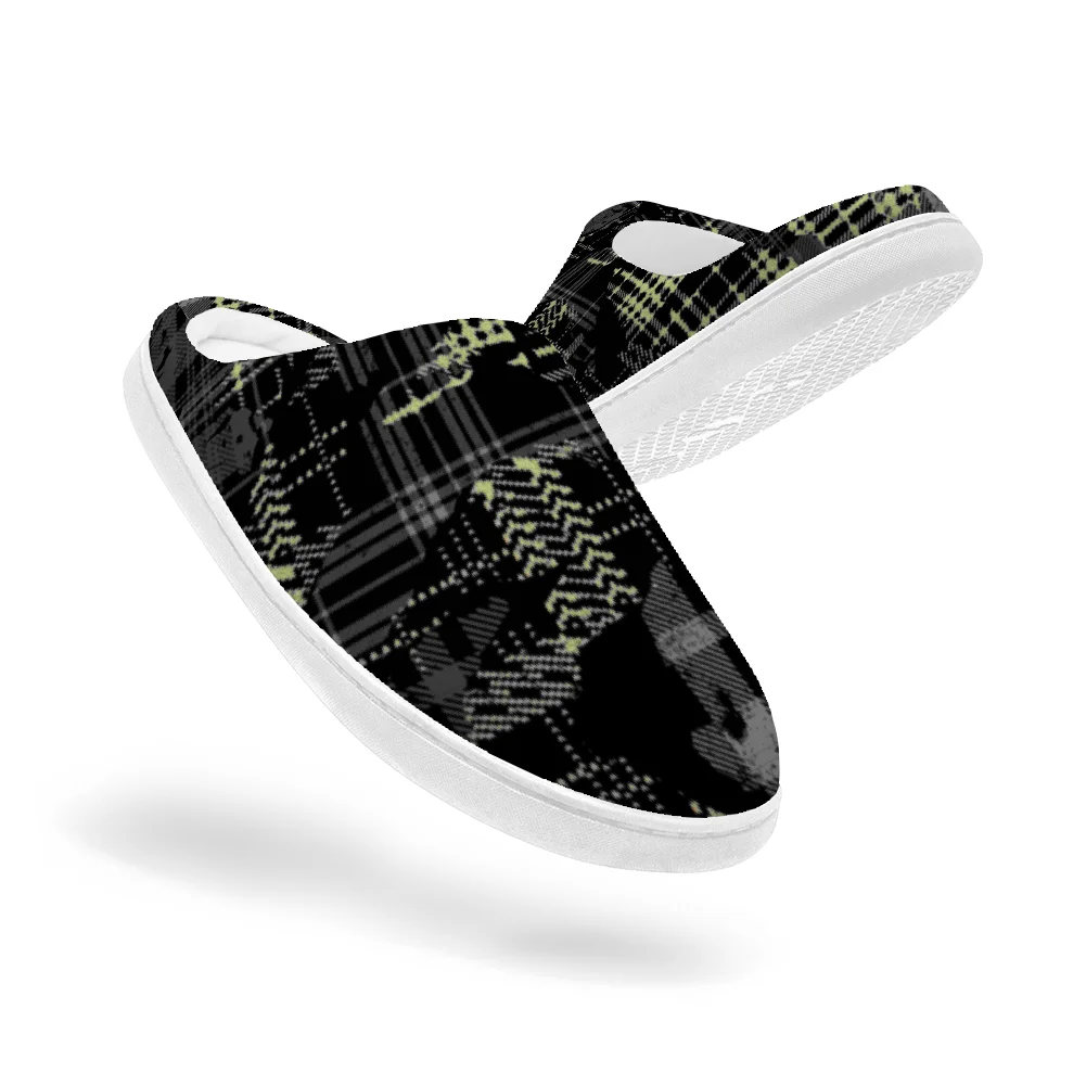 denim plaid Keep Smiling Home  - đánh giá và giá Men Shoes High