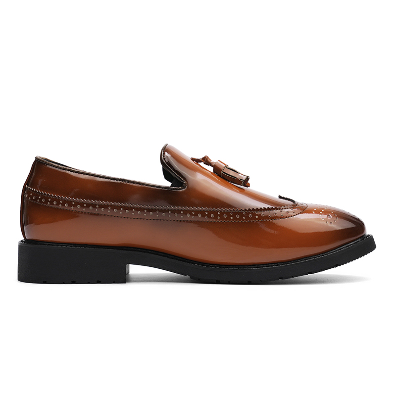 Men Patent Leather Carving Bro - đánh giá và giá Men'S Shoes Brogues
