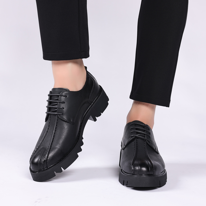 10cm height increasing cowhide - đánh giá và giá Men Shoes Office