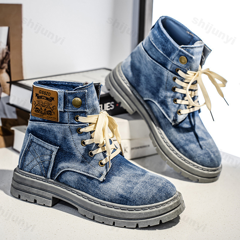 Men Retro Canvas Boots 2025 Tr - đánh giá và giá Men'S Shoes For Work