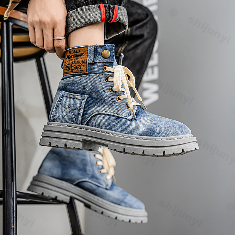 Men Retro Canvas Boots 2025 Tr - đánh giá và giá Men'S Shoes For Work