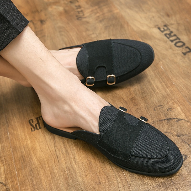 canvas mules half shoes for ma - đánh giá và giá Men Shoes Office