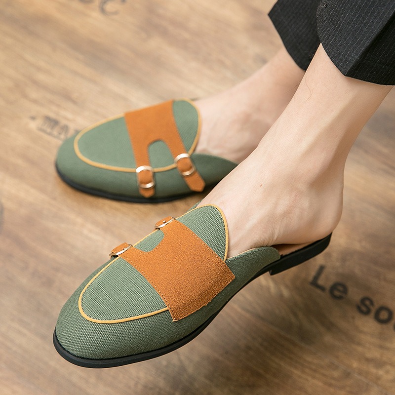 canvas mules half shoes for ma - đánh giá và giá Men Shoes Office